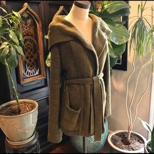 Free people wrap knitted cardigan